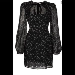 Reformation Terri polka-dot dress
